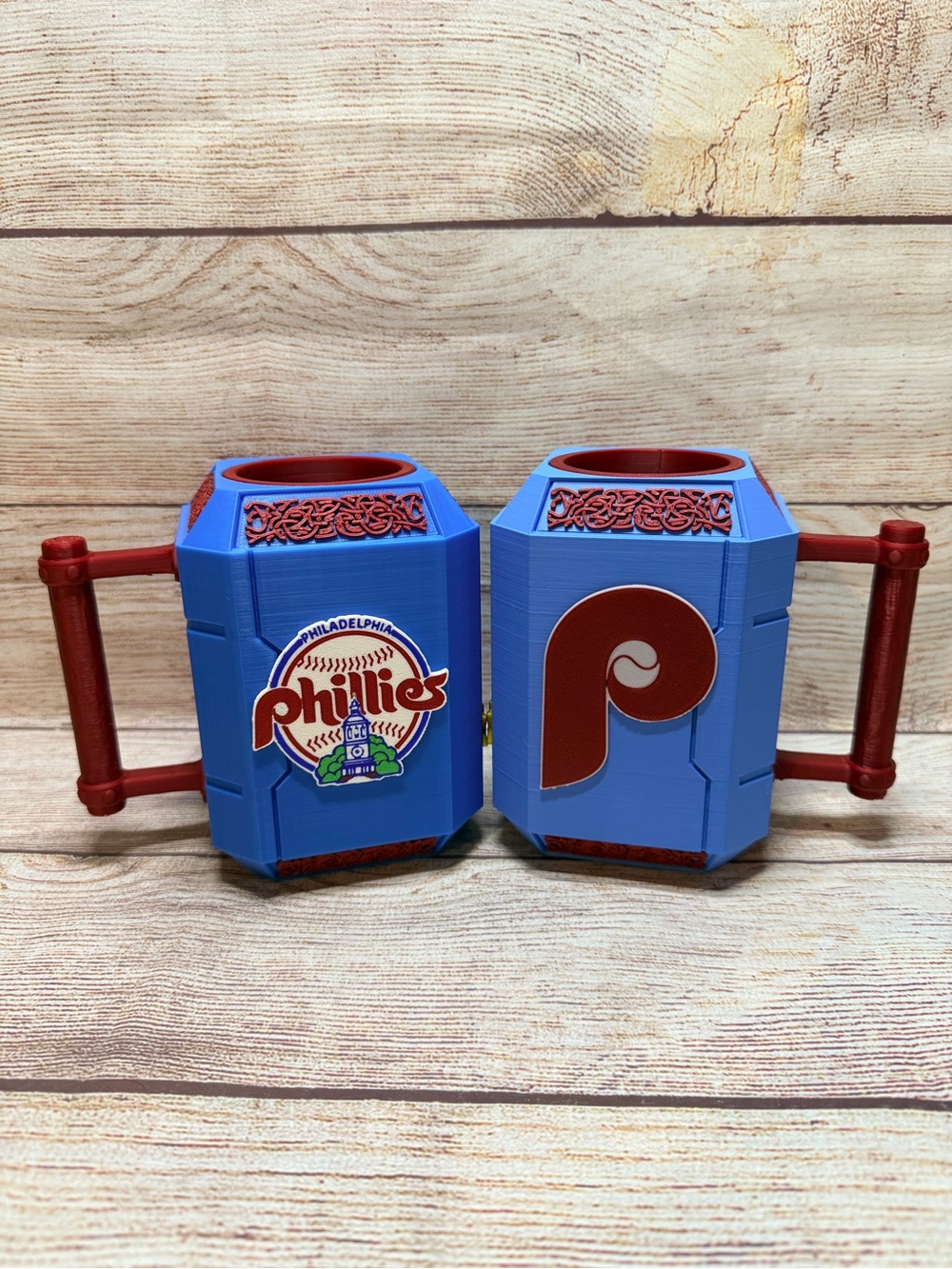 Philadelphia Phillies Retro Mjolnir Inspired Koozie Thor’s Hammer
